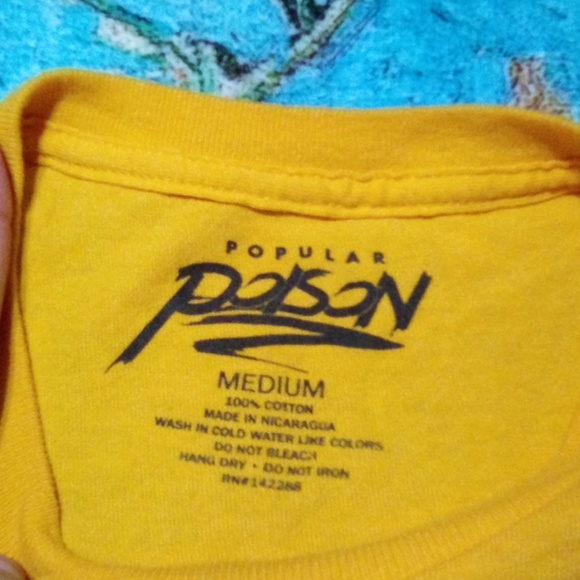 Popular Poison Tokyo shirt size M - Picture 3 of 5